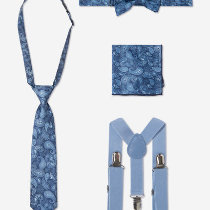SUITLAB London Boys 7 Piece Suit Set in Blue