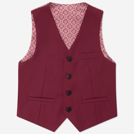 SUITLAB London Boys 7 Piece Suit Set in Red