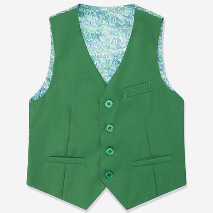 SUITLAB London Boys 7 Piece Suit Set in Green