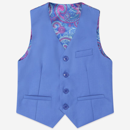 SUITLAB London Boys 7 Piece Suit Set in Blue