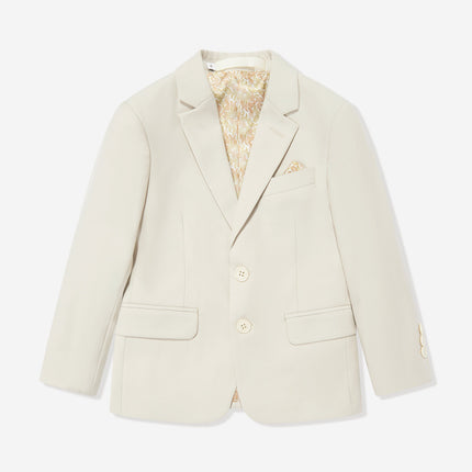 SUITLAB London Boys 7 Piece Suit Set in Beige