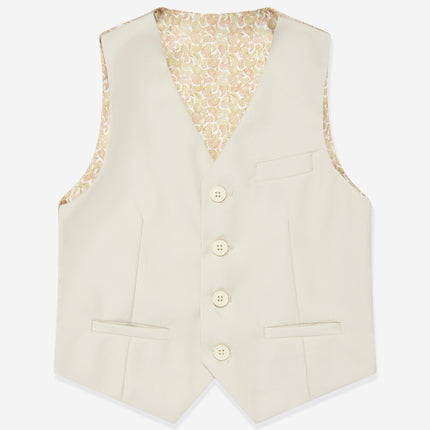 SUITLAB London Boys 7 Piece Suit Set in Beige