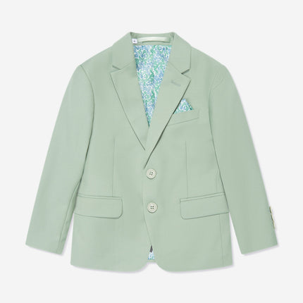 SUITLAB London Boys 7 Piece Suit Set in Green