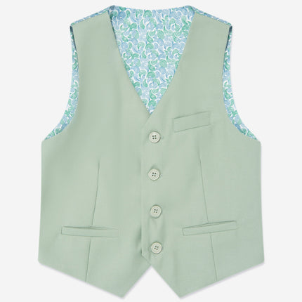 SUITLAB London Boys 7 Piece Suit Set in Green
