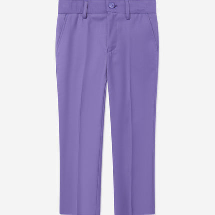 SUITLAB London Boys 7 Piece Suit Set in Purple