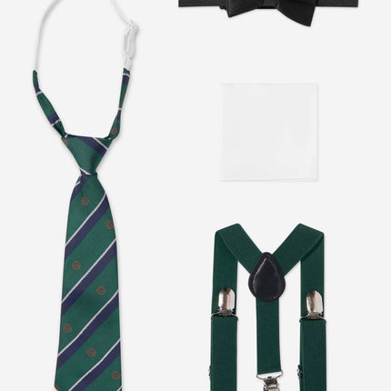 SUITLAB London Boys 7 Piece Suit Set in Green
