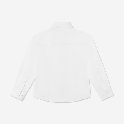 SUITLAB London Boys Cotton Shirt in White