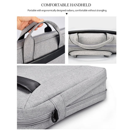 DJ06 Oxford Cloth Waterproof Wear-resistant Portable Expandable Laptop Bag for 15.4 inch Laptops, with Detachable Shoulder Strap, 15.4 inch