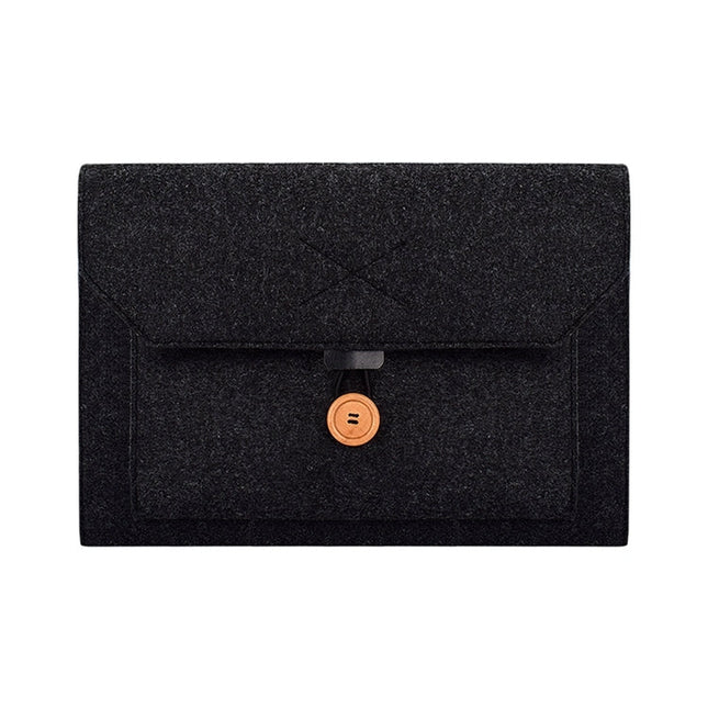 ND06 Multi-purpose Felt Button Laptop Inner Bag for 13.3 inch Laptop, 13.3 inch