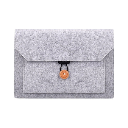 ND06 Multi-purpose Felt Button Laptop Inner Bag for 13.3 inch Laptop, 13.3 inch