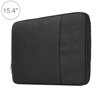 15.4 inch Universal Fashion Soft Laptop Denim Bags Portable Zipper Notebook Laptop Case Pouch for MacBook Air / Pro, Lenovo and other Laptops, Size: 39.2x28.5x2cm, 15.4 inch Purple, 15.4 inch Magenta, 15.4 inch Blue, 15.4 inch Grey, 15.4 inch Dark Blue...