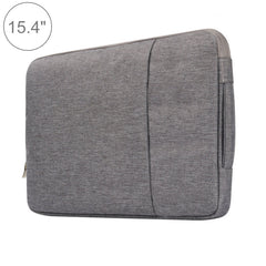 15.4 inch Universal Fashion Soft Laptop Denim Bags Portable Zipper Notebook Laptop Case Pouch for MacBook Air / Pro, Lenovo and other Laptops, Size: 39.2x28.5x2cm, 15.4 inch Purple, 15.4 inch Magenta, 15.4 inch Blue, 15.4 inch Grey, 15.4 inch Dark Blue...