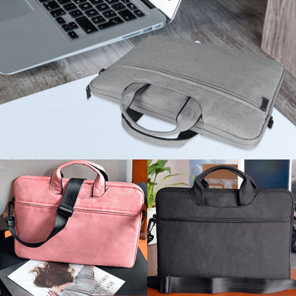 ST01S Waterproof Oxford Cloth Hidden Portable Strap One-shoulder Handbag for 14.1 inch Laptops, ST01S 14.1 inch Light Grey, ST01S 14.1 inch Dark Gray, ST01S 14.1 inch Navy Blue, ST01S 14.1 inch Black, ST01S 14.1 inch Pink
