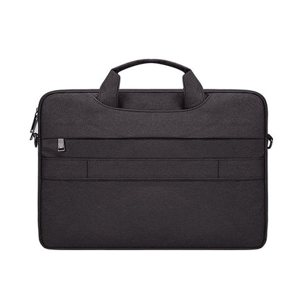 ST02S Waterproof Tear Resistance Hidden Portable Strap One-shoulder Handbag for 15.6 inch Laptops, with Suitcase Belt, ST02S 15.6 inch Black, ST02S 15.6 inch Dark Gray, ST02S 15.6 inch Pink, ST02S 15.6 inch Light Grey, ST02S 15.6 inch Navy Blue