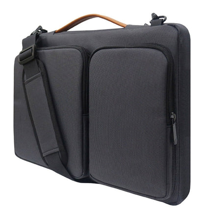 Nylon Waterproof Laptop Handbag Bag for 15-15.6 inch Laptops with Trunk Trolley Strap, 15-15.6 inch