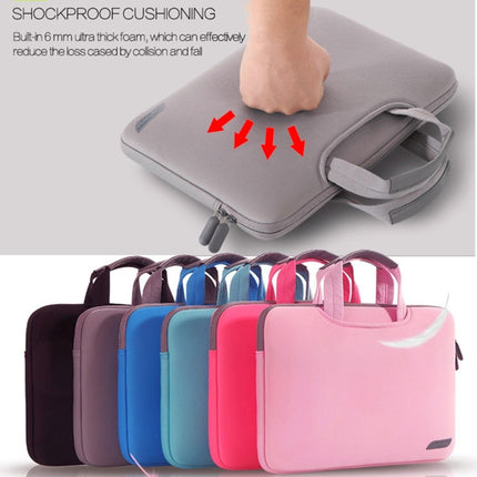 12 inch Portable Air Permeable Handheld Sleeve Bag for MacBook, Lenovo and other Laptops, Size:32x21x2cm, 12 inch Magenta, 12 inch Blue, 12 inch Grey, 12 inch Green, 12 inch Pink, 12 inch Black