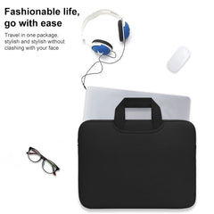 13.3 inch Portable Air Permeable Handheld Sleeve Bag for MacBook Air / Pro, Lenovo and other Laptops, Size: 34x25.5x2.5cm, 13.3 inch Magenta, 13.3 inch Grey, 13.3 inch Green, 13.3 inch Pink, 13.3 inch Black