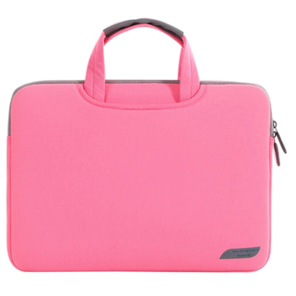 15.6 inch Portable Air Permeable Handheld Sleeve Bag for Laptops, Size: 41.5x30.0x3.5cm, 15.6 inch Black, 15.6 inch Pink, 15.6 inch Green, 15.6 inch Grey, 15.6 inch Magenta