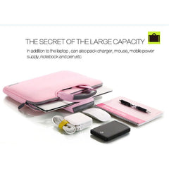 15.6 inch Portable Air Permeable Handheld Sleeve Bag for Laptops, Size: 41.5x30.0x3.5cm, 15.6 inch Magenta, 15.6 inch Black, 15.6 inch Pink, 15.6 inch Green, 15.6 inch Grey