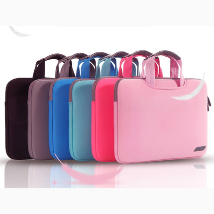 15.6 inch Portable Air Permeable Handheld Sleeve Bag for Laptops, Size: 41.5x30.0x3.5cm, 15.6 inch Black, 15.6 inch Pink, 15.6 inch Green, 15.6 inch Grey, 15.6 inch Magenta
