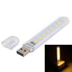 8 LEDs / Warm White