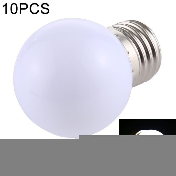 10 PCS 2W E27 2835 SMD Home Decoration LED Light Bulbs, DC 24V, DC 24V