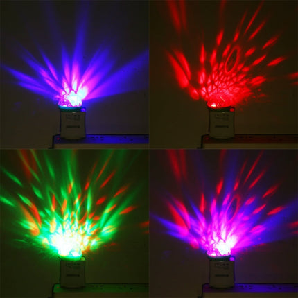 4W RGB USB LED Crystal Magic Ball Stage Light with Micro USB Adapter