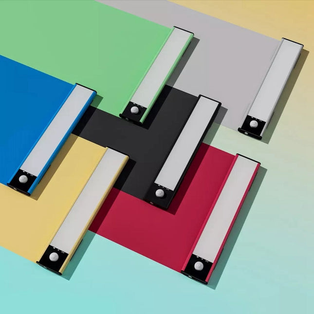 20cm Original Xiaomi Youpin YEELIGHT LED Smart Human Motion Sensor Light Bar Rechargeable Wardrobe Cabinet Corridor Wall Lamps, 20cm