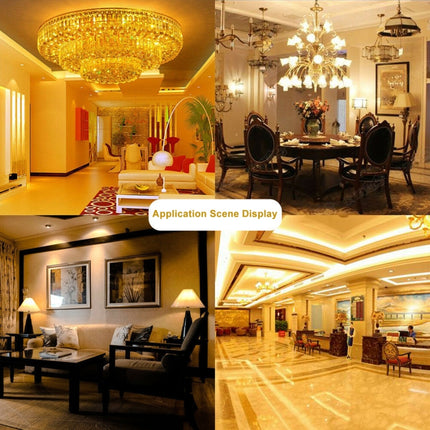 E17 102 LEDs SMD 2835 2800-3200K LED Corn Light, AC 110V, E17