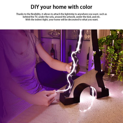 Original Xiaomi Youpin Yeelight Smart WiFi APP Remote Control Extension LED Strip Light, Length: 1m