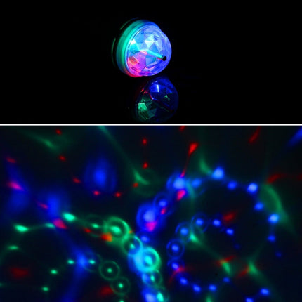 LED Full Color Auto Rotating Lamp for Family Party / KTV / Bars / Hotel / DJs, AC 85-260V
