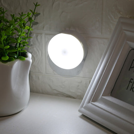 USB Rechargeable LED Night Light, White Light