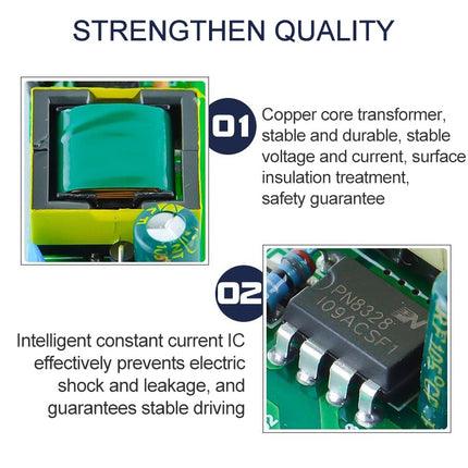 4-7W LED Driver Adapter Isolated Power Supply AC 85-265V to DC 12-26V, 4-7W