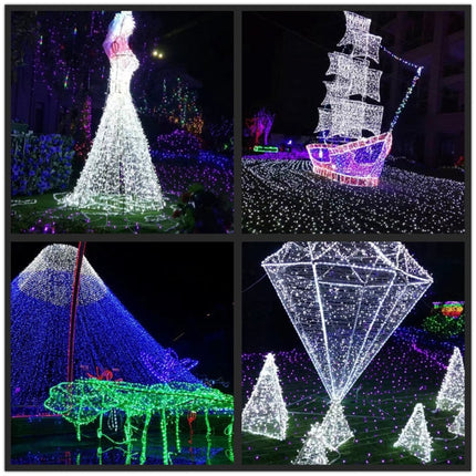 100 LEDs Holiday Decorative Light, 17m Blue Light, 17m Colorful Light, 17m White Light, 17m Warm White
