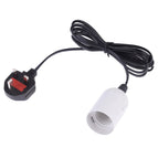 Big UK Plug, 1.8m / White