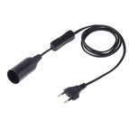EU Plug, 1.5m / Black