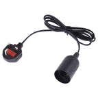 Big UK Plug, 1.5m / Black