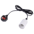 Big UK Plug, 1.5m / White