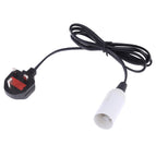 Big UK Plug, 1.5m / White