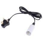 Small UK Plug, 1.2m / White