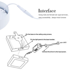 12cm 30 LEDs SMD 2835, AC 85-265V