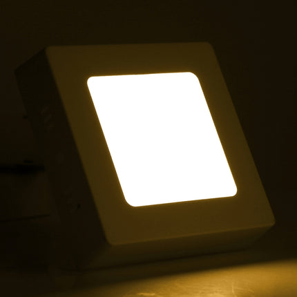 12cm 30 LEDs SMD 2835, AC 85-265V, 6W White Light, 6W Warm White Light