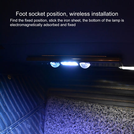 D88-S LED Smart Sensor Wireless Car USB Rechargeable Gypsophila Music Atmosphere Light, D88-S