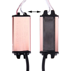 12V 7-9W Metal Cover LED Driver, AC 85-265V, US Plug