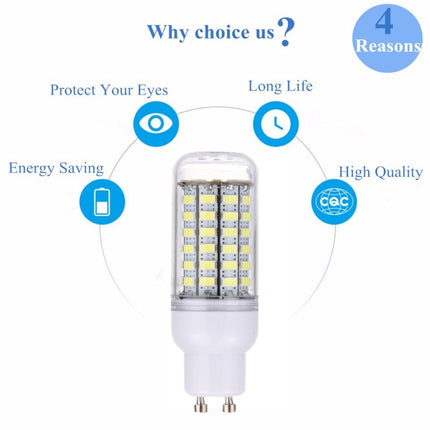 GU10 5.5W 69 LEDs SMD 5730 LED Corn Light Bulb, AC 200-240V, AC 200-240V