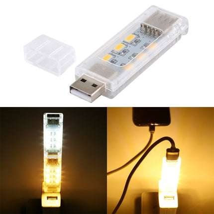 12 LEDs Double Sided Stackable USB Light