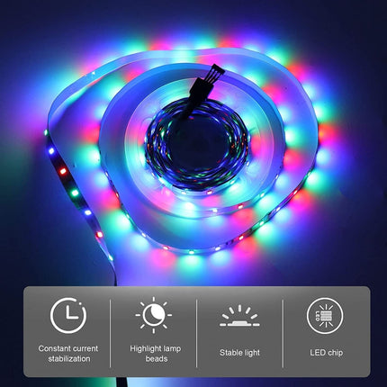 5m Bare Board 2030 SMD RGB LED Rope Light, 12V, 2030 SMD RGB LED 5m Bare Board