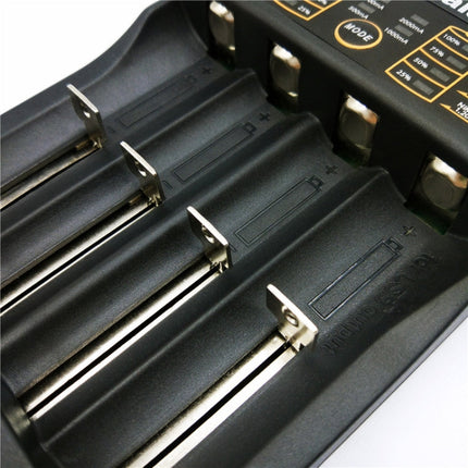 LiitoKala lii-402 4 In 1 Lithium Battery Charger for Li-ion IMR 18650, 18490, 18350, 17670, 17500, 16340(RCR123), 14500, 10440