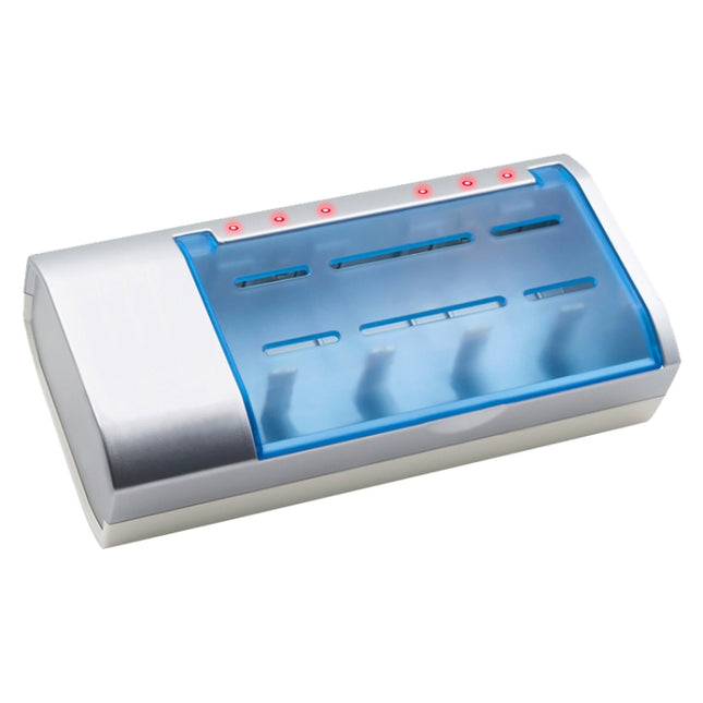 4-Slot AA AAA C D Rechargeable Battery Charger – AC 100-240V AU Plug