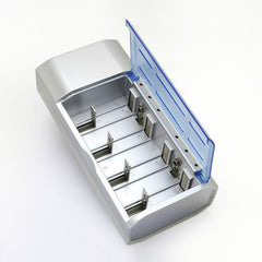 AC 100-240V 4 Slot Battery Charger for AA & AAA & C / D Size Battery, AU Plug